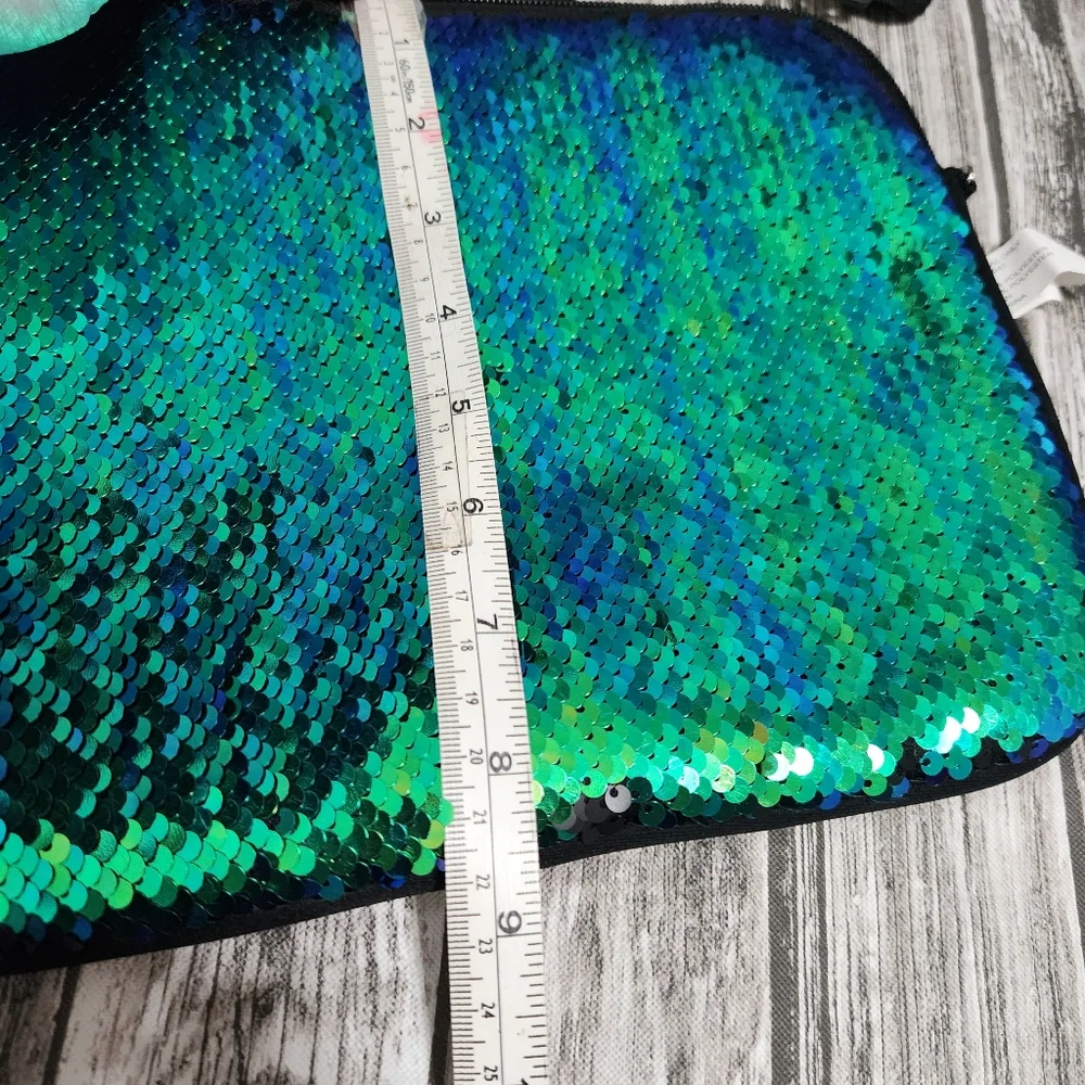 Sparkle sequin tablet case with strap